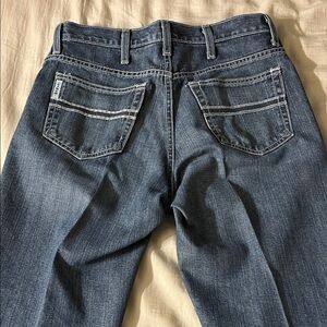 Cinch Men's Straight Jeans in Medium Blue